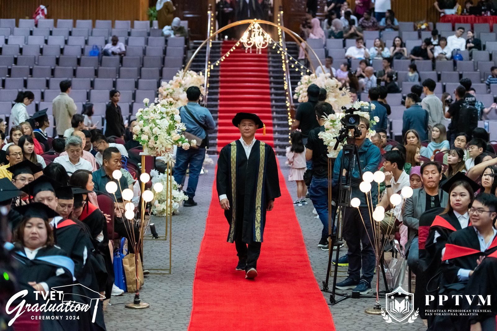 UPSKILLIST Principal Joins the Academic Procession at TVET Graduation Ceremony 2024